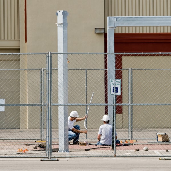 how much time can i lease the temporary fence for my building site or event in Menard County